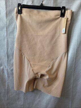 SKIMS Nude High-Waist Sculpting Shapewear Shorts